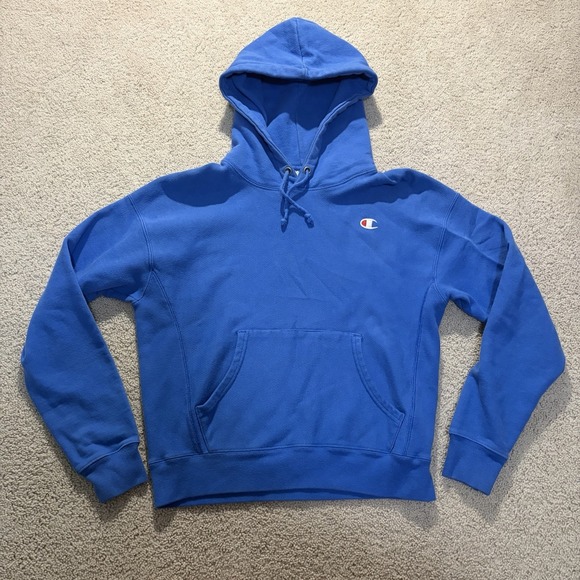 Champion Other - Champion Reverse Weave Pullover Hoodie Adult Size Medium Blue Sweatshirt